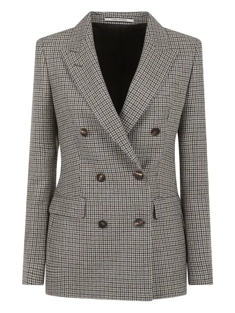 Tagliatore double-breasted houndstooth blazer