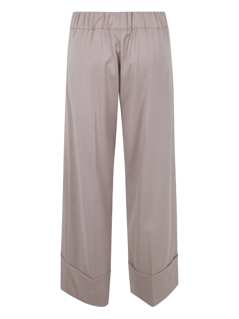 D.Exterior elasticated trousers - Beige
