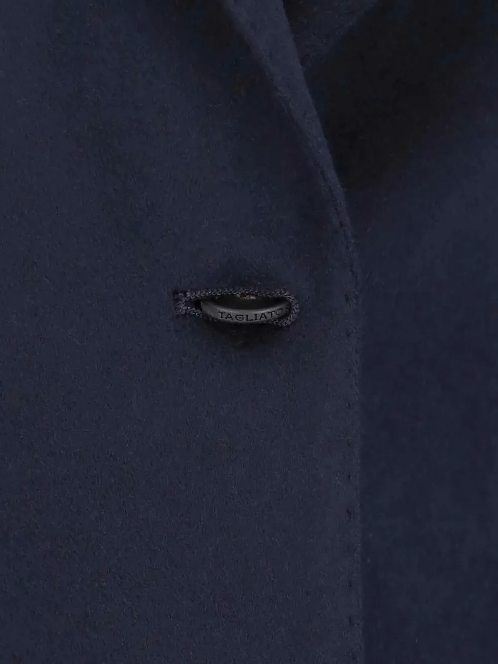 Tagliatore Tailored Blazer With Notch Lapel And Buttoned Cuffs In Blue