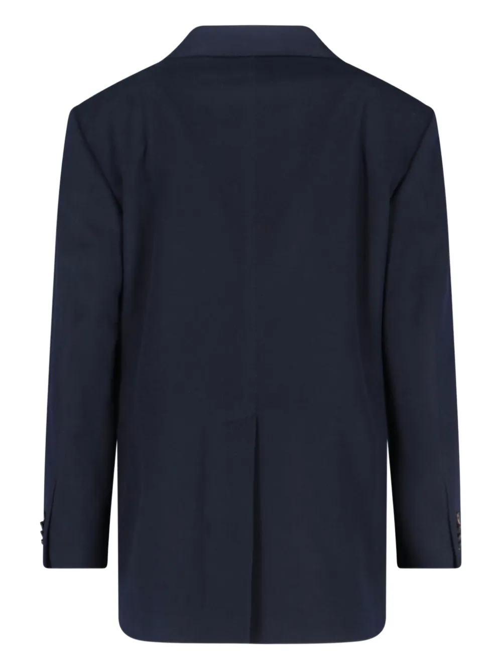 Tagliatore Tailored Blazer With Notch Lapel And Buttoned Cuffs In Blue