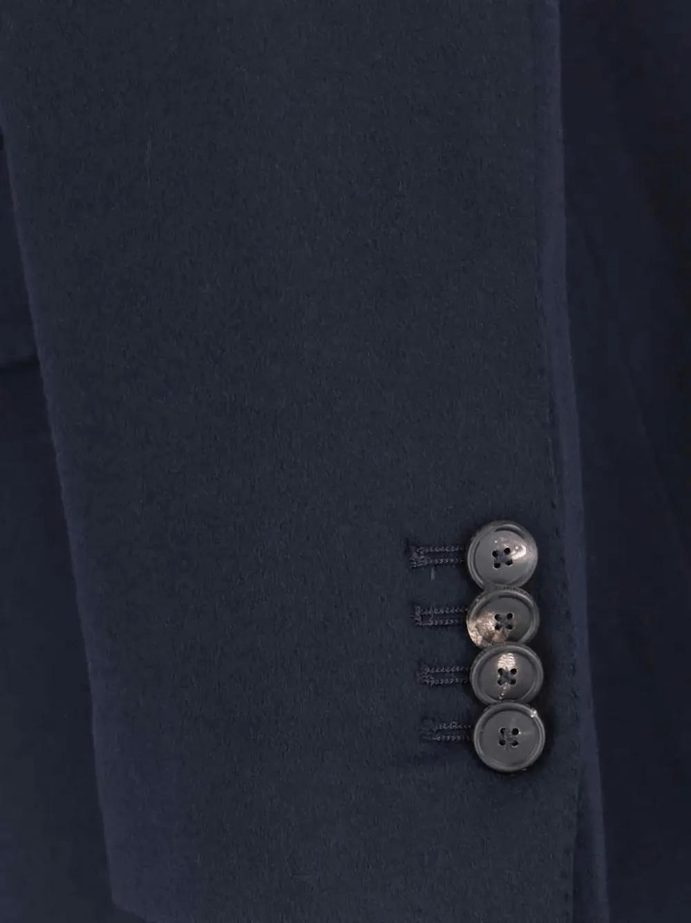 Tagliatore Tailored Blazer With Notch Lapel And Buttoned Cuffs In Blue