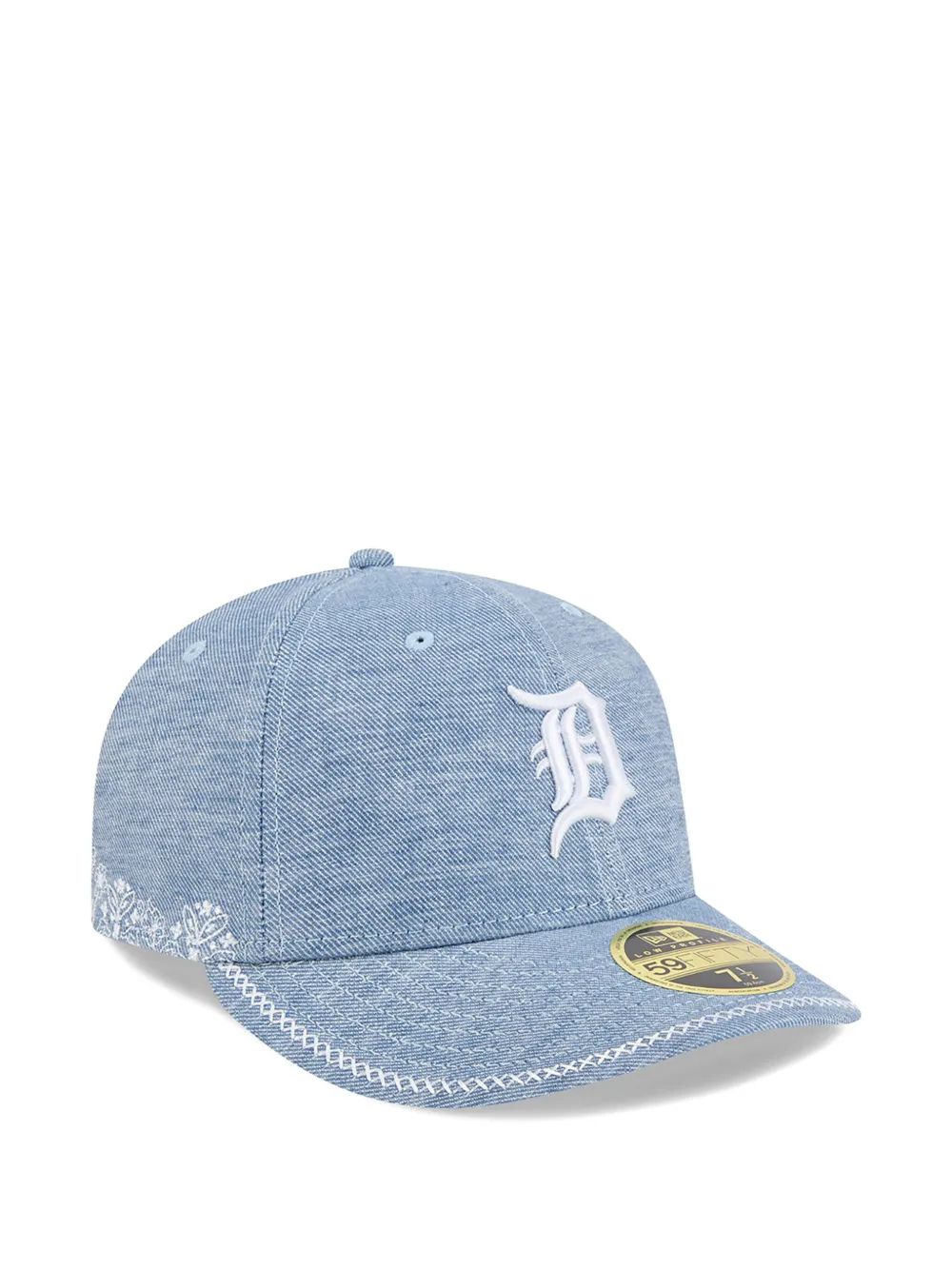 NEW ERA CAP x Detroit Tigers logo-embroidered baseball cap - Blauw