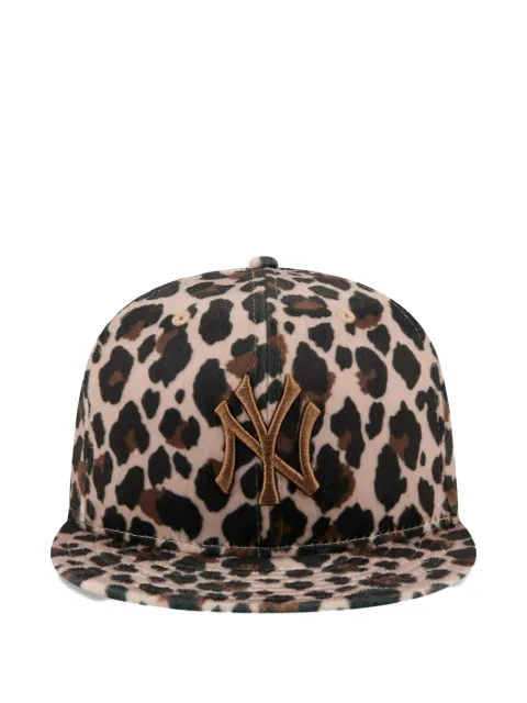 NEW ERA CAP x New York Yankees animal-print baseball cap