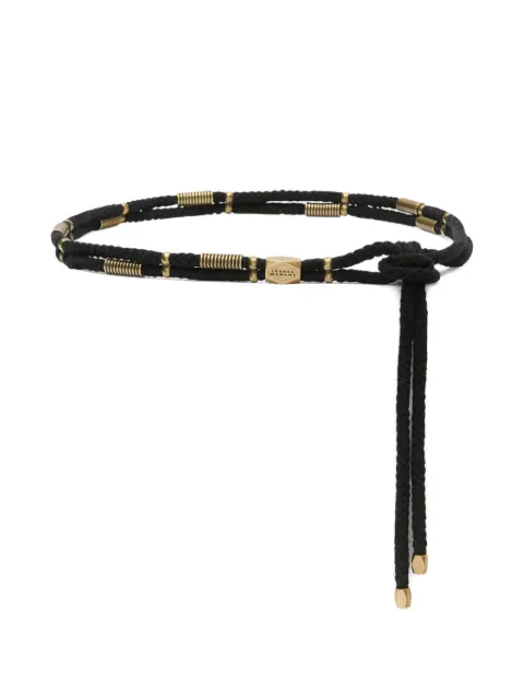 ISABEL MARANT Sayka beaded belt