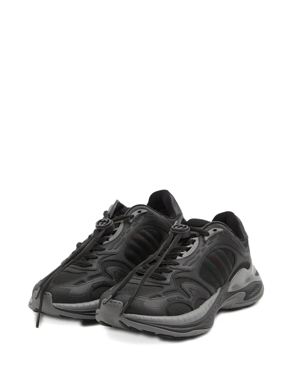 Gucci 2.0 sneakers met streep Zwart