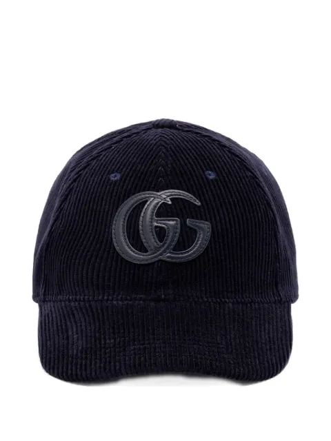 Gucci corduroy logo baseball hat
