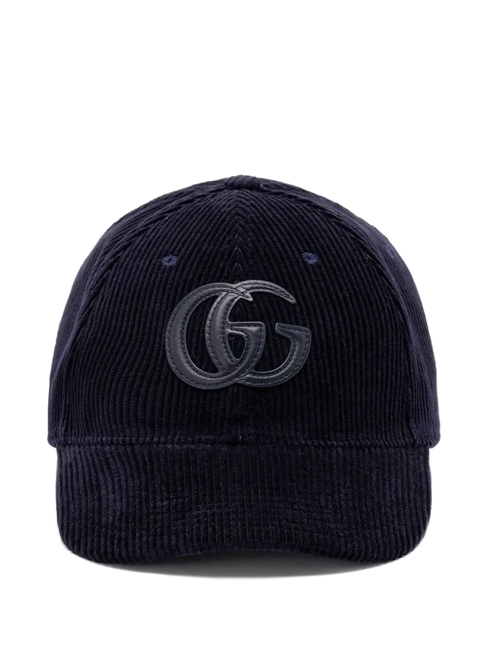 Gucci Baseballkappe aus Cord | Blau | Image 1