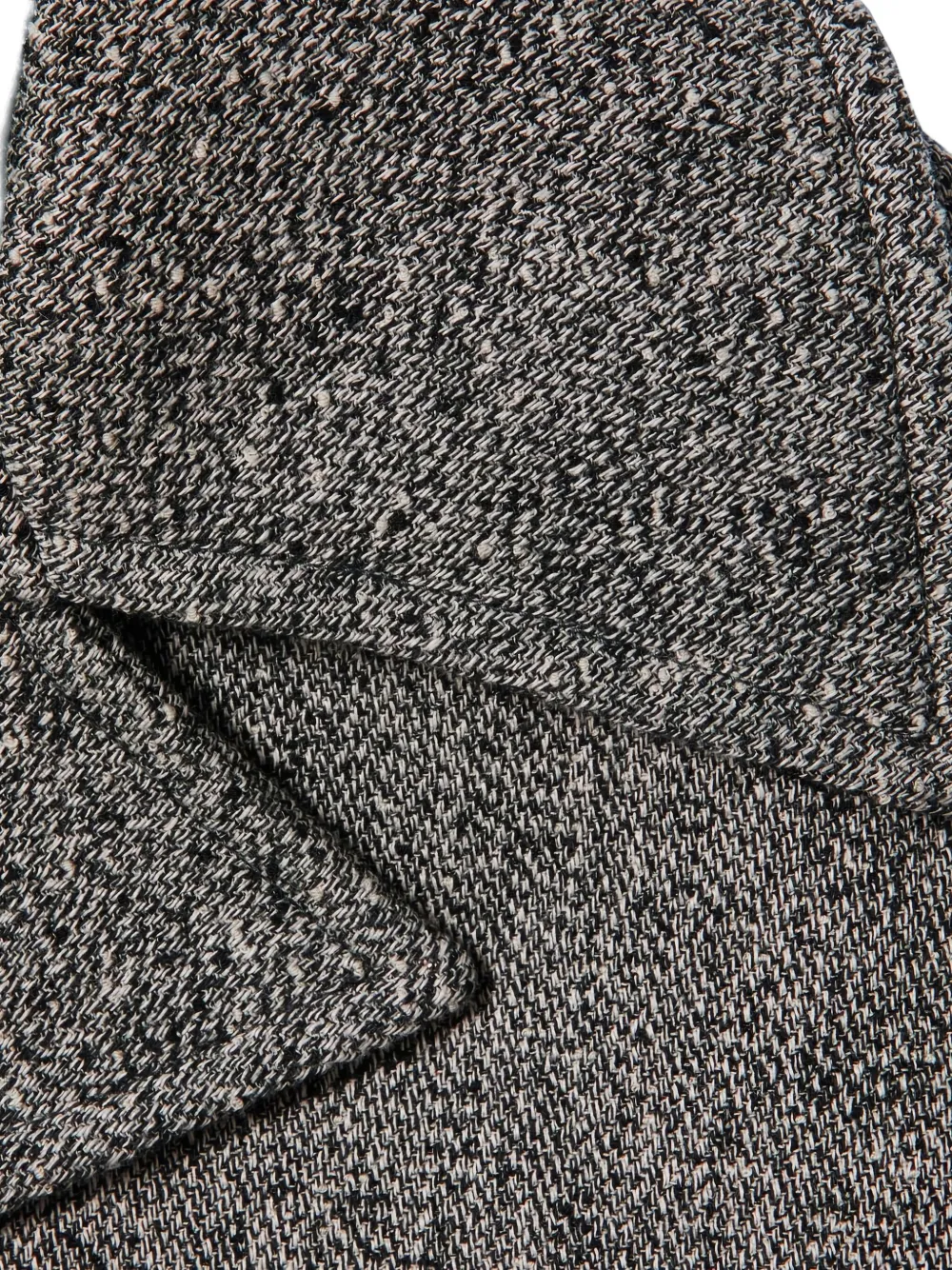 Gucci Jas met enkele rij knopen Grijs