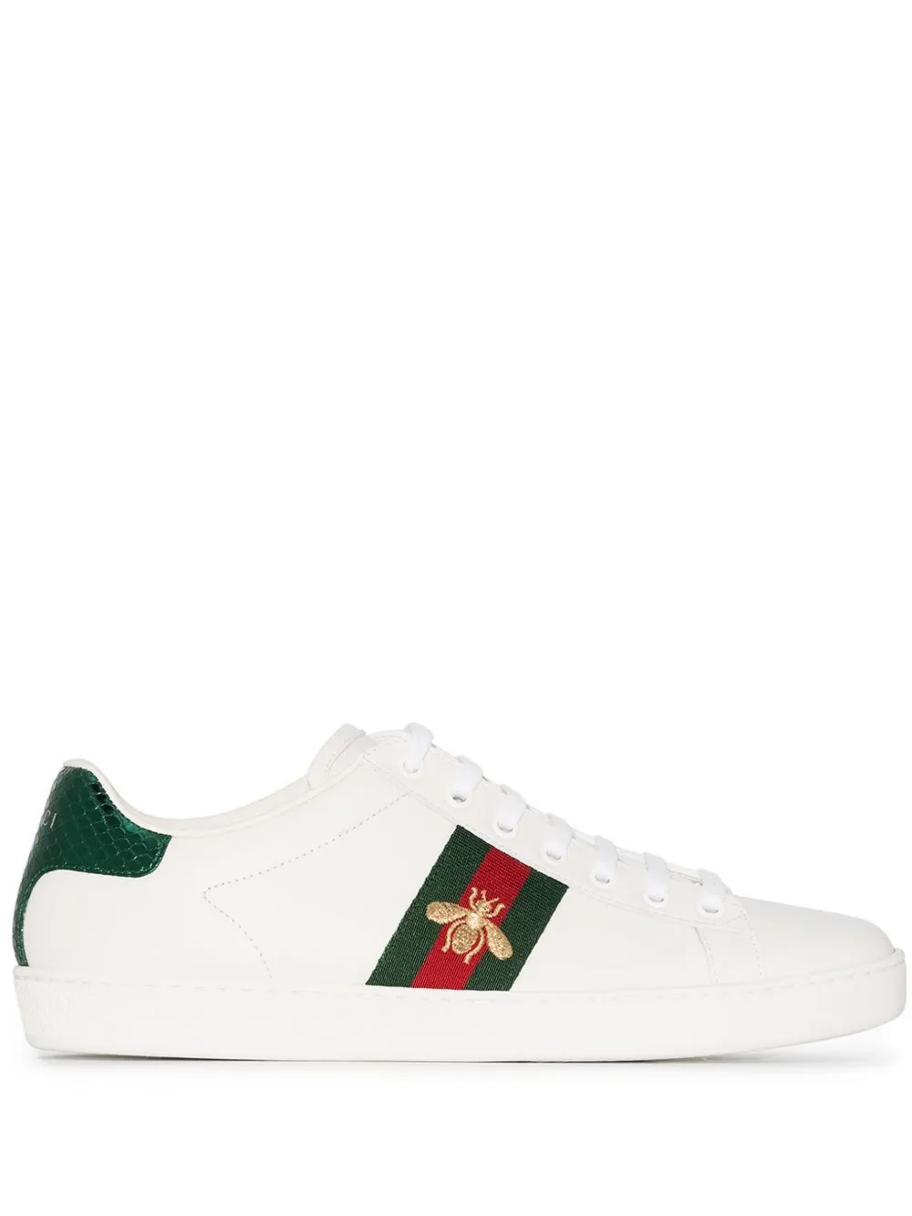 Gucci Sneakers met bijendetail Wit