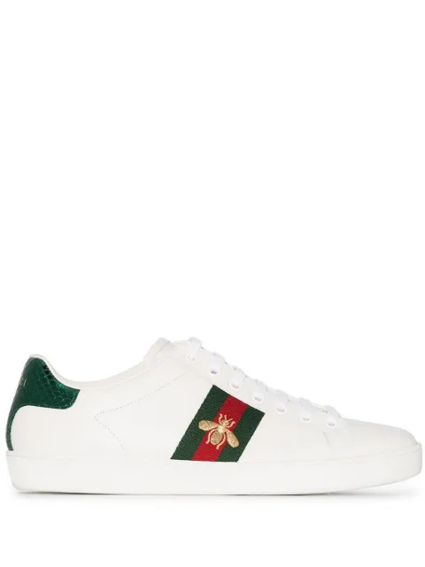 Gucci bee-detail sneakers