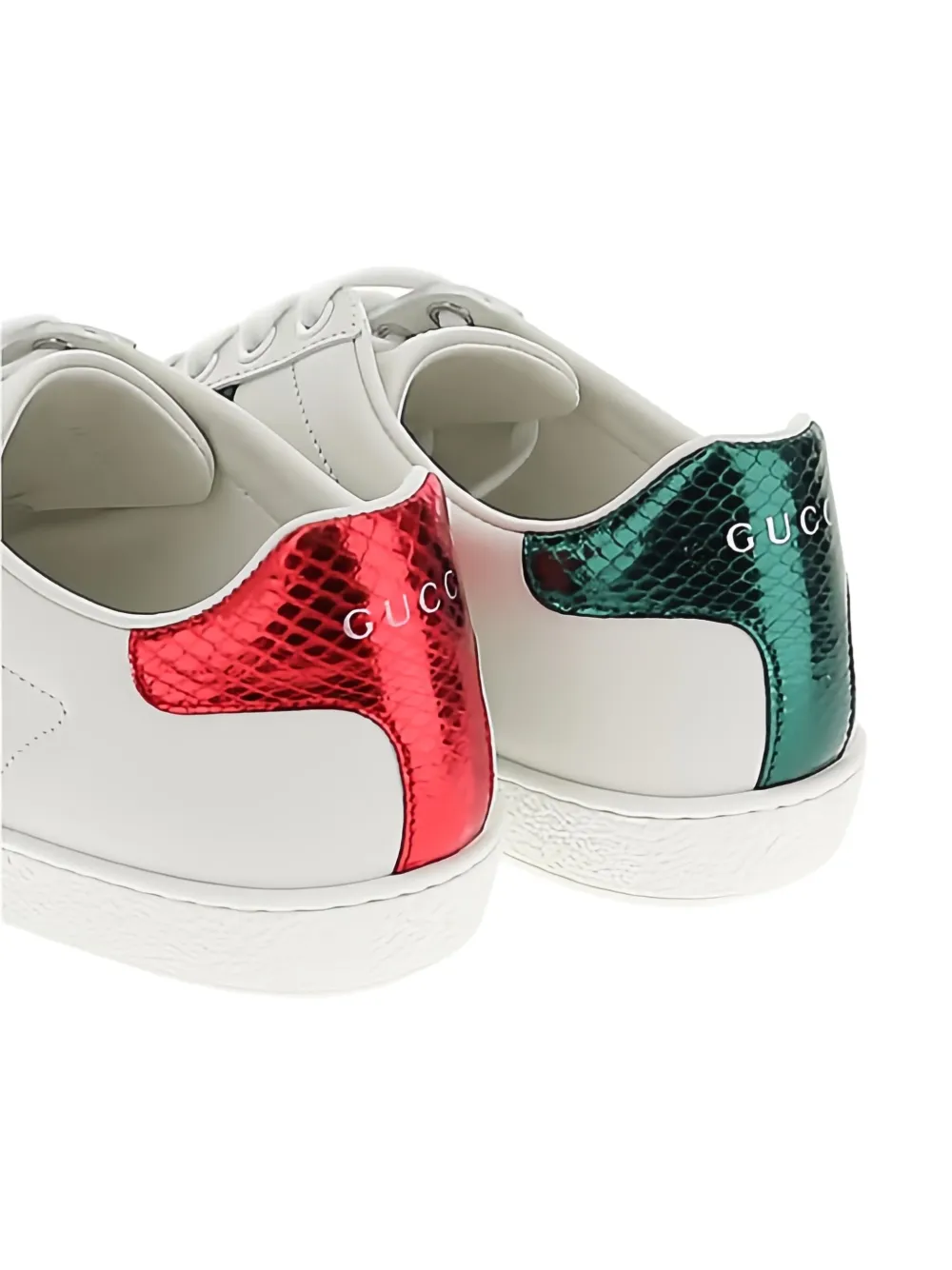 Gucci Sneakers met bijendetail Wit