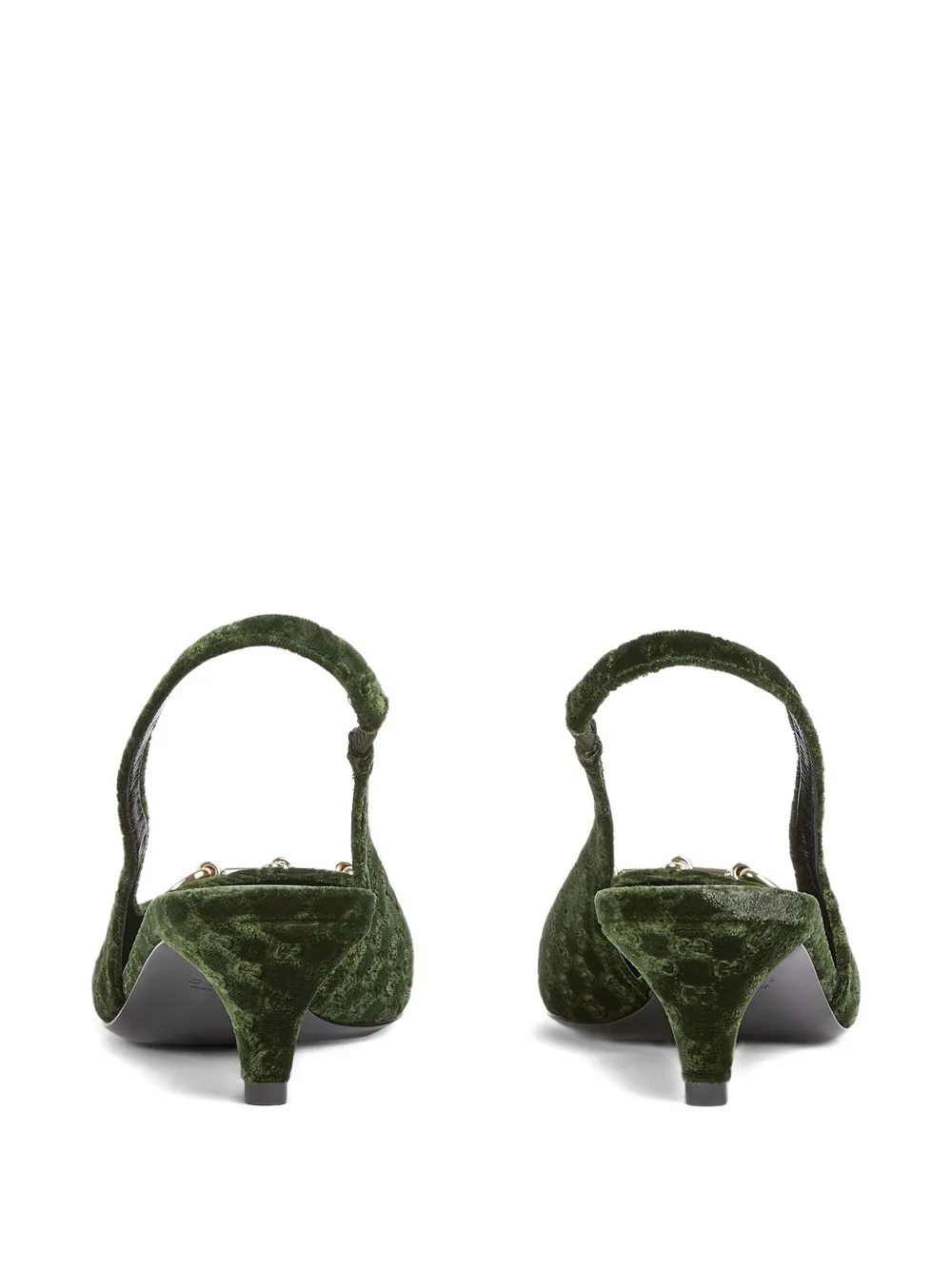 Gucci 45mm horsebit-detail pumps Groen