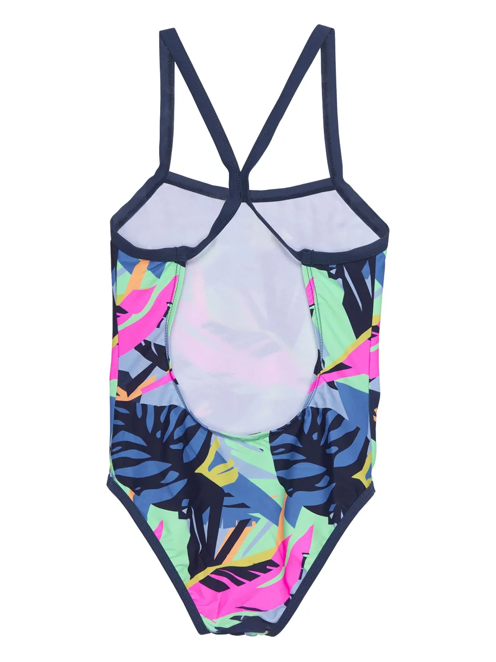 COLOR KIDS Badpak met tropisch patroon Blauw