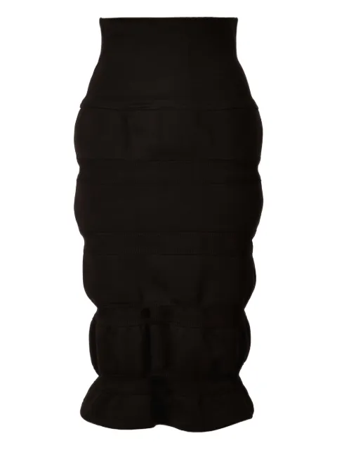 Ioana Ciolacu tiered pencil skirt