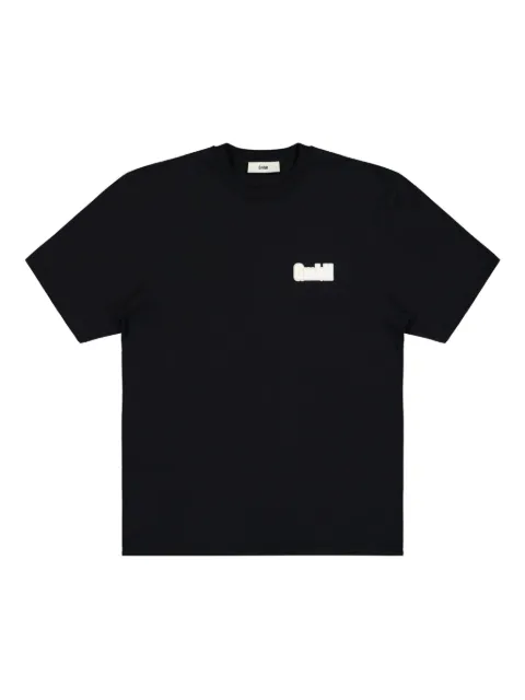 GmbH embroidered cutout logo T-shirt
