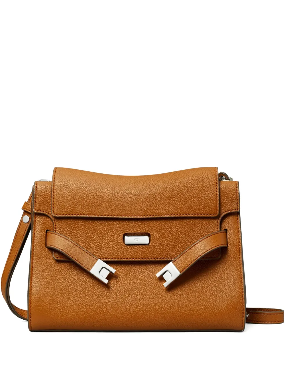 Tory Burch Borsa a spalla Lee Radziwill con fibbia - Marrone