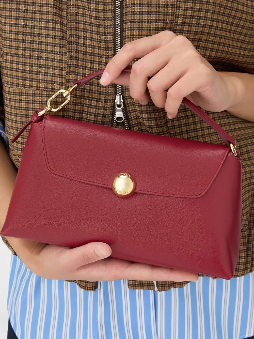 Furla Sfera mini-shopper Rood