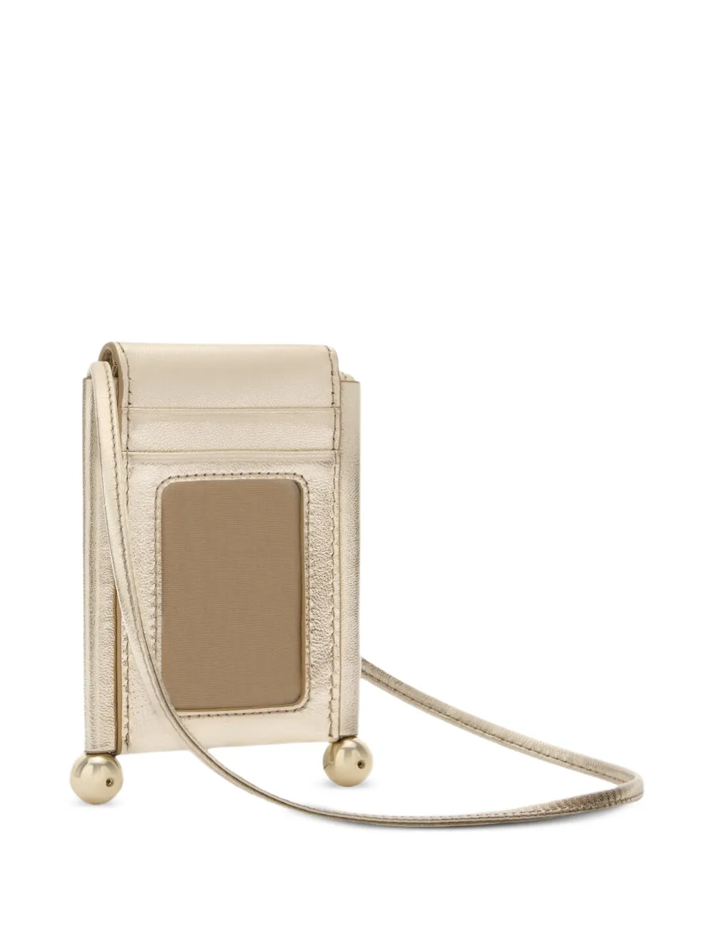  Furla Small Logo Sfera Card Holder - Gold 