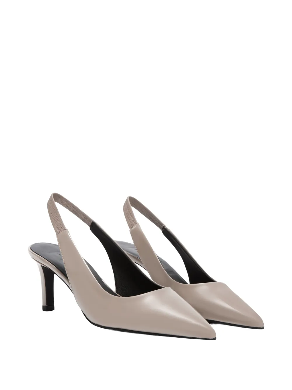 Furla Essential pumps met boogdetail Beige