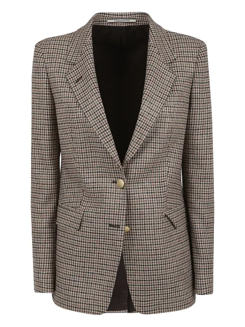 Tagliatore Blazer com padronagem pied-de-poule e botão