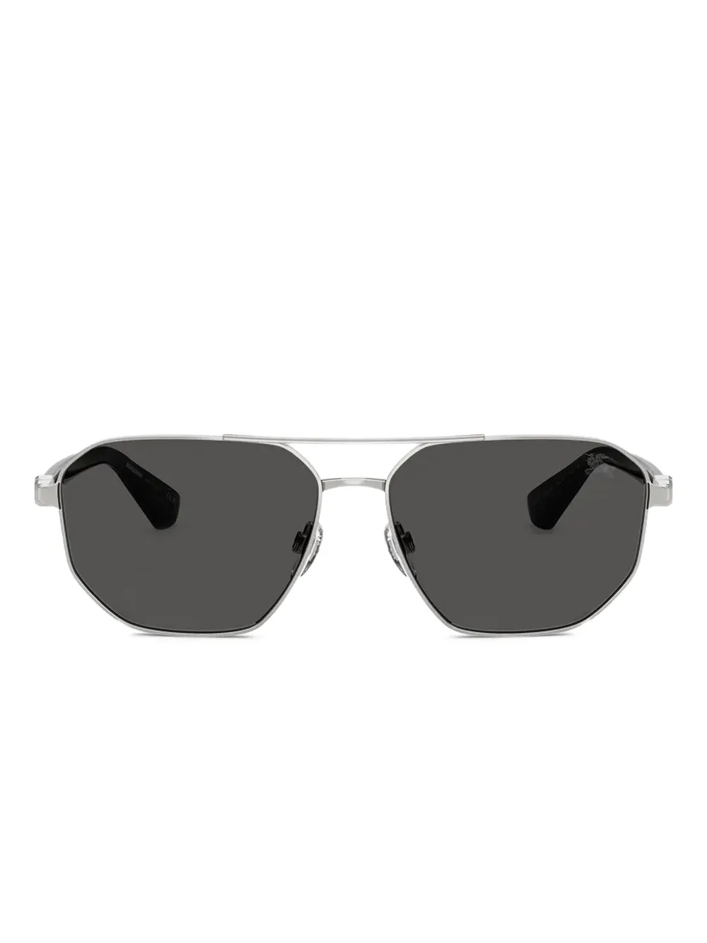 Burberry Eyewear geometric sunglasses - Argento