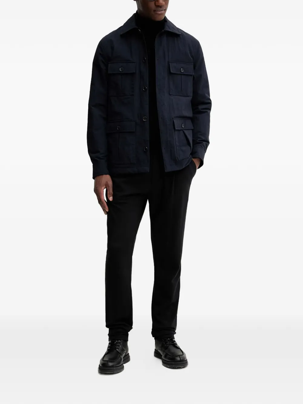 Bally chaqueta con bolsillos en el frente | Sobrecamisas | Image 2