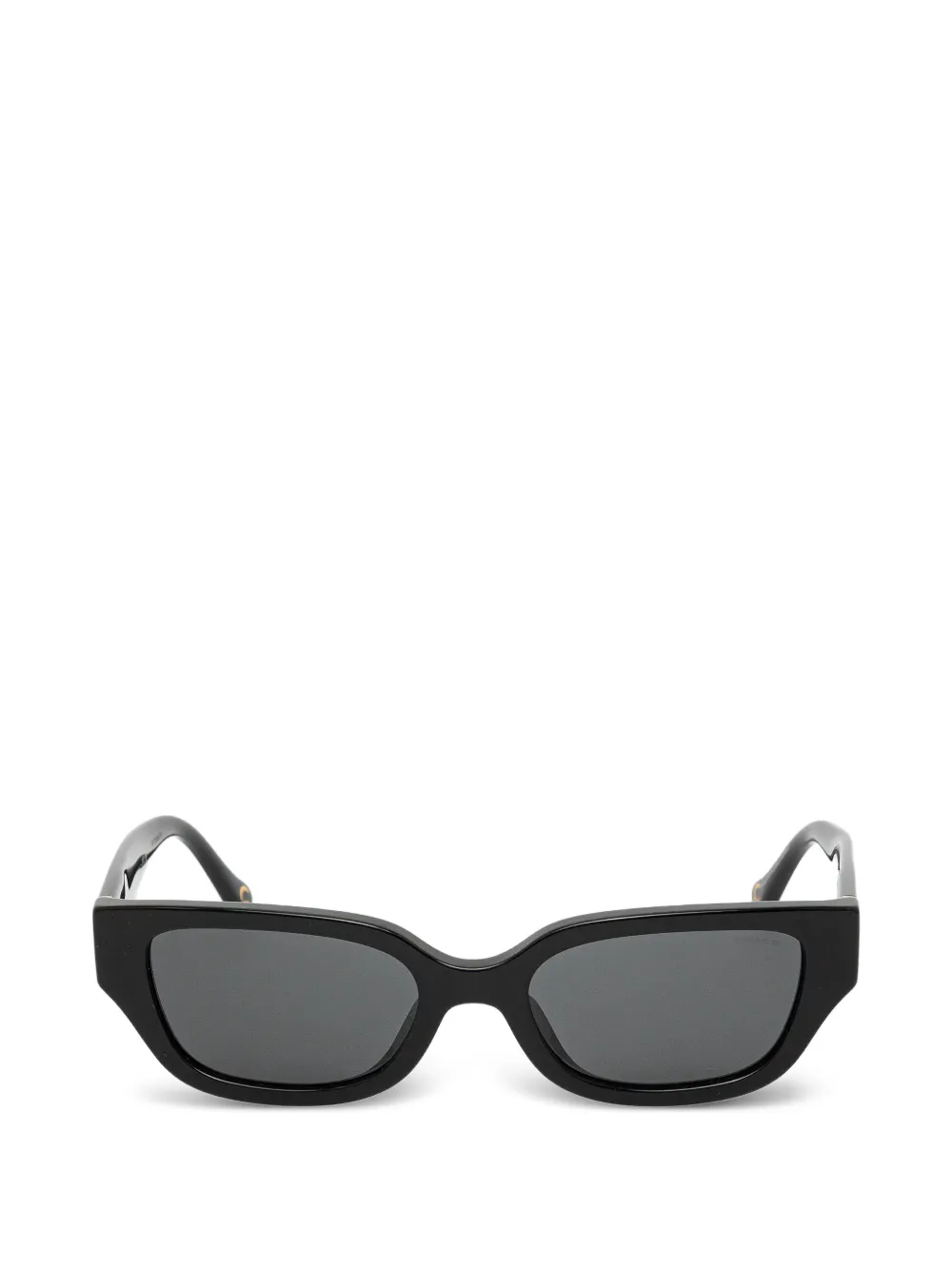 Coach geometric embellishment sunglasses - Nero