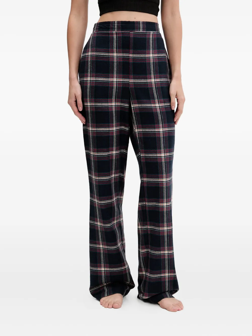 BOSS Holiday pyjama met knopen Blauw