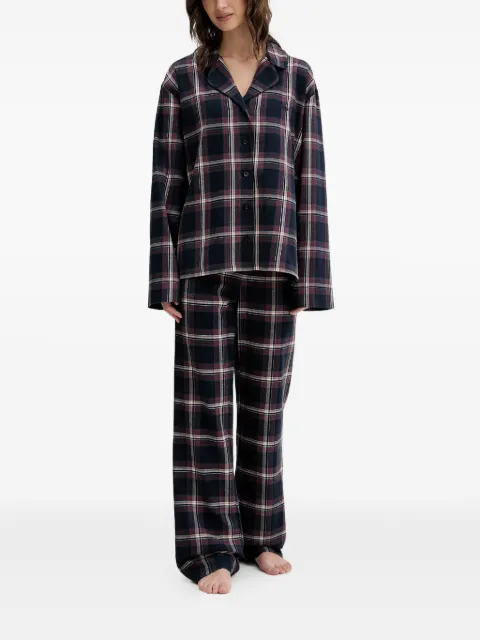BOSS Holiday plaid button pajamas