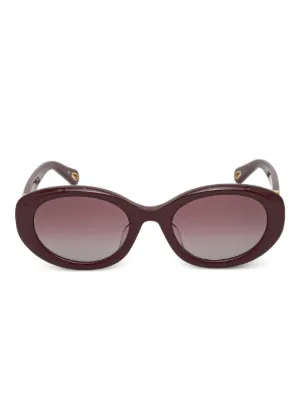 VALENTINO GARAVANI EYEWEAR オーバーサイズフレーム サングラス