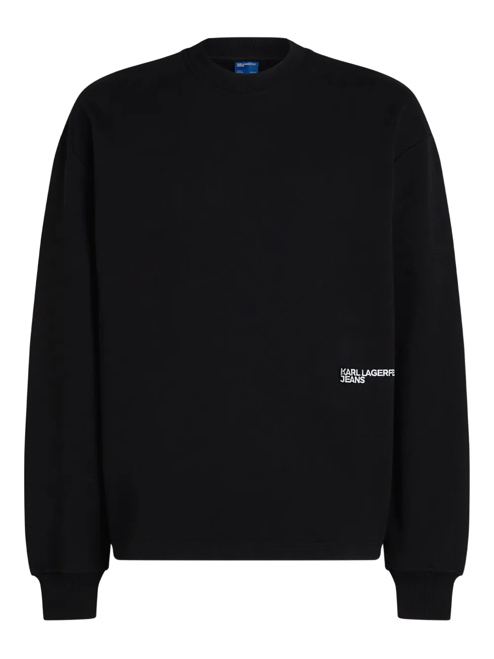 Karl Lagerfeld Jeans sudadera con estampado gráfico | negro | Image 1