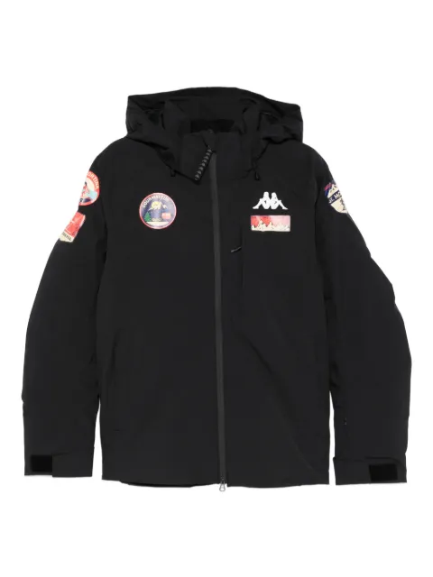 Kappa x Kappa patch-appliqué hooded jacket