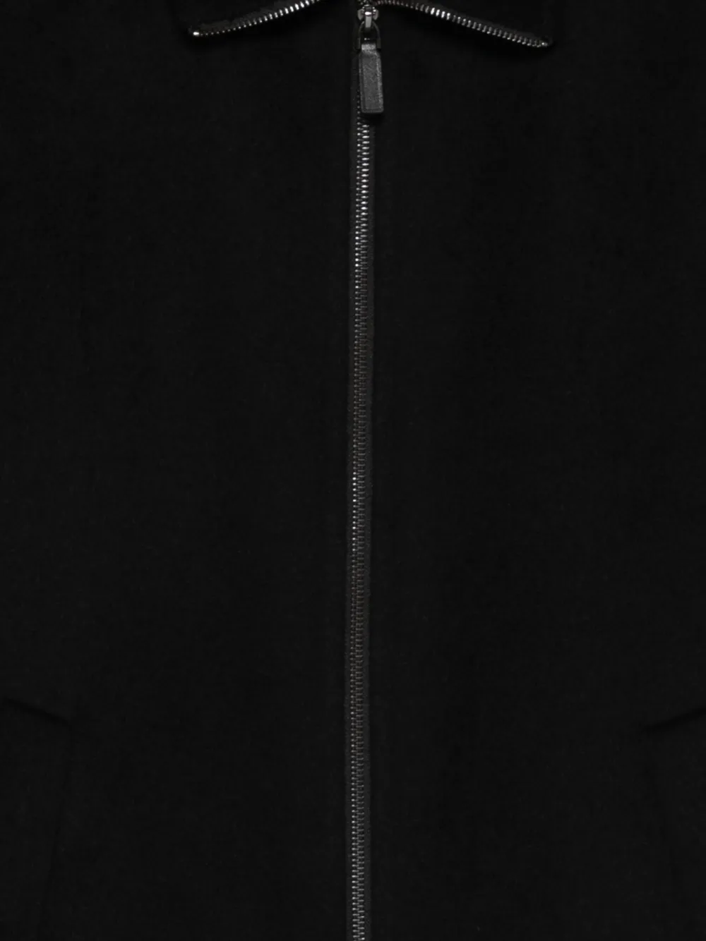  Greyed Zip-up Jacket - Black 