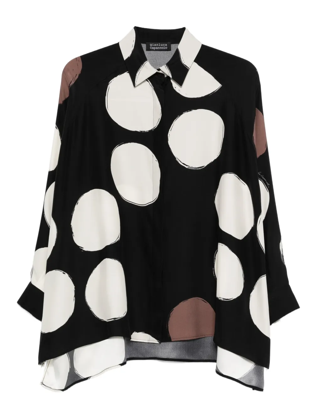 Gianluca Capannolo Mina Polka Dot Shirt In Multi