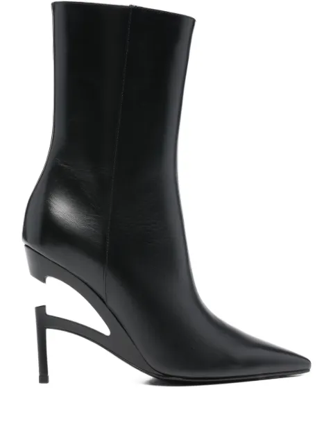 B1ARCHIVE bottines à talon biseauté 118 mm