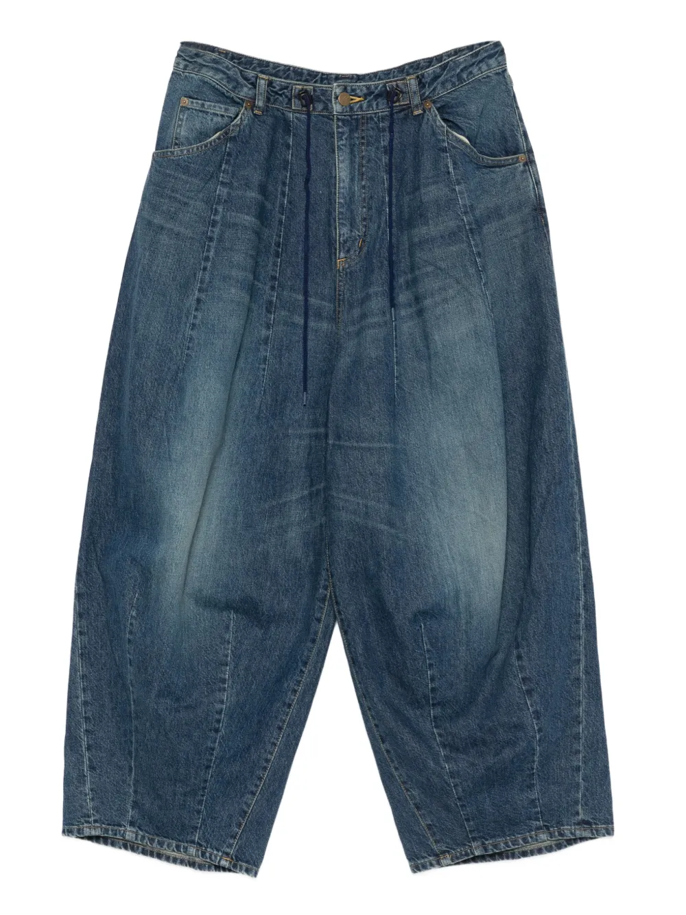 Needles drawstring denim jeans | Blue | Image 1