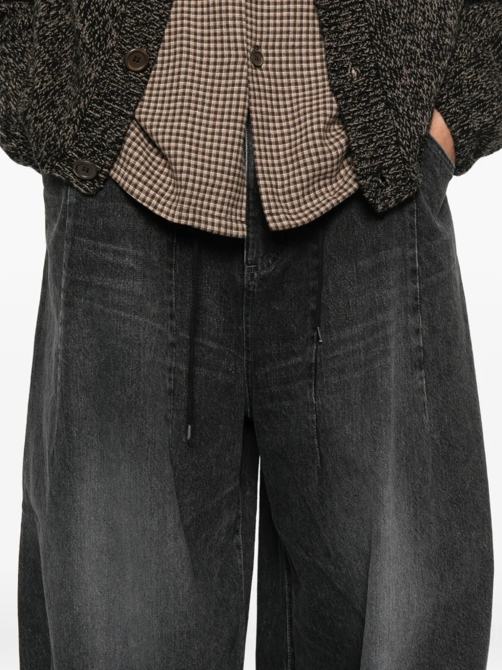 Needles Drawstring Denim In Black