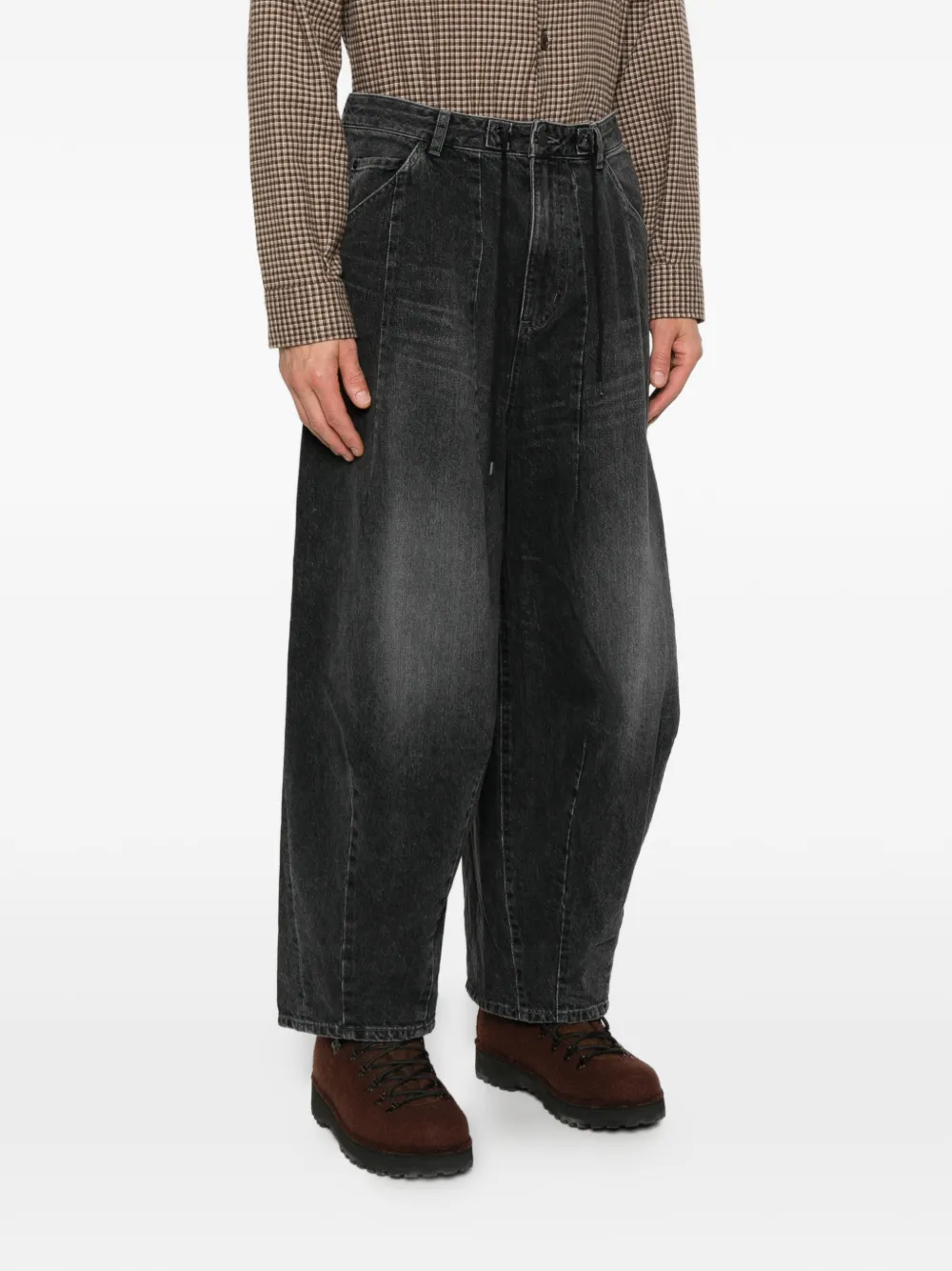 Needles Drawstring Denim In Black