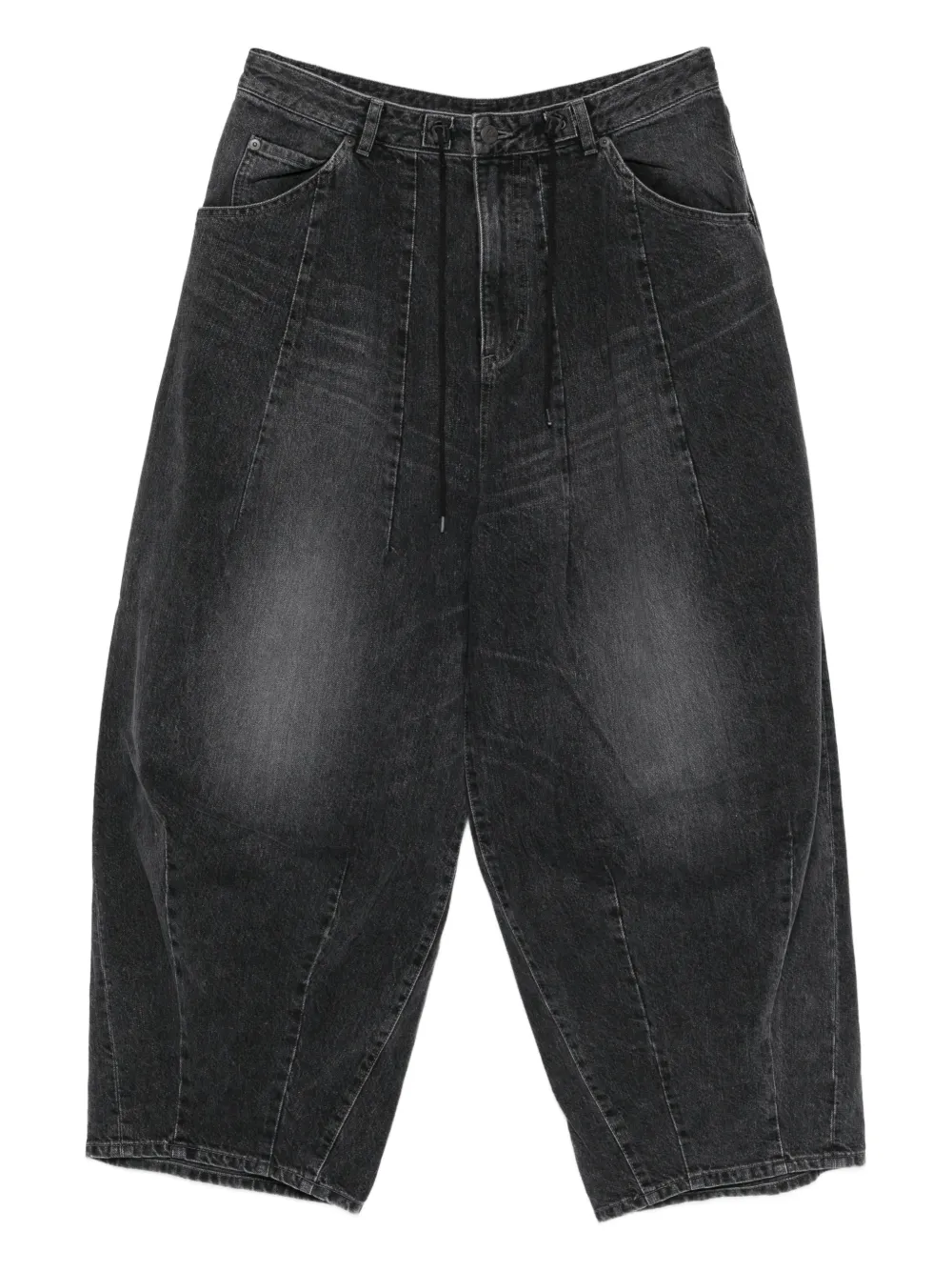 Needles drawstring denim | Black | Image 1