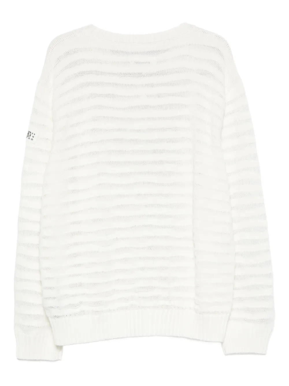 MM6 Maison Margiela suéter con cuello redondo | Suéteres | Image 2