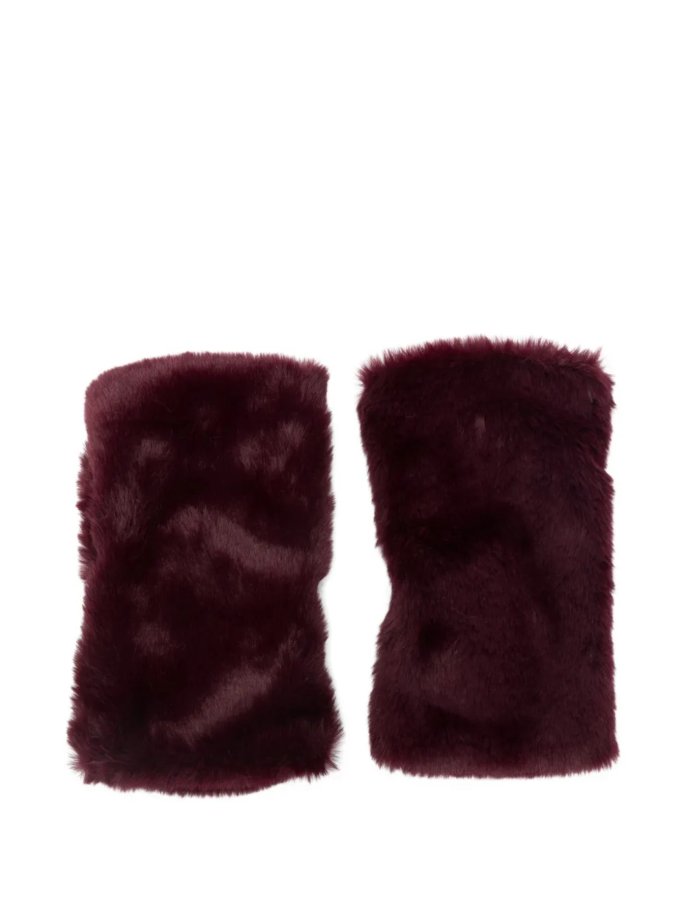 Alpo fingerless gloves - Rosso