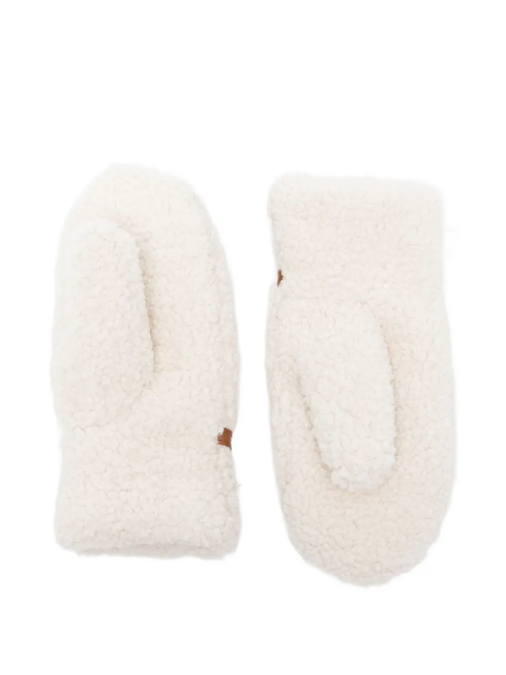 Alpo buckle strap gloves - Beige