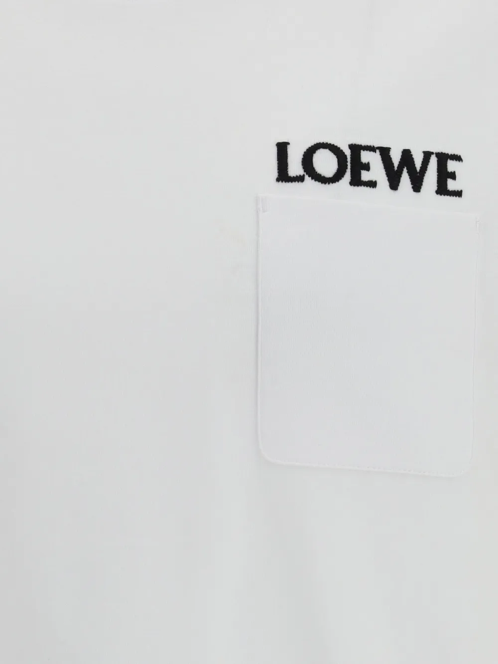 LOEWE chest-pocket logo T-shirt Wit