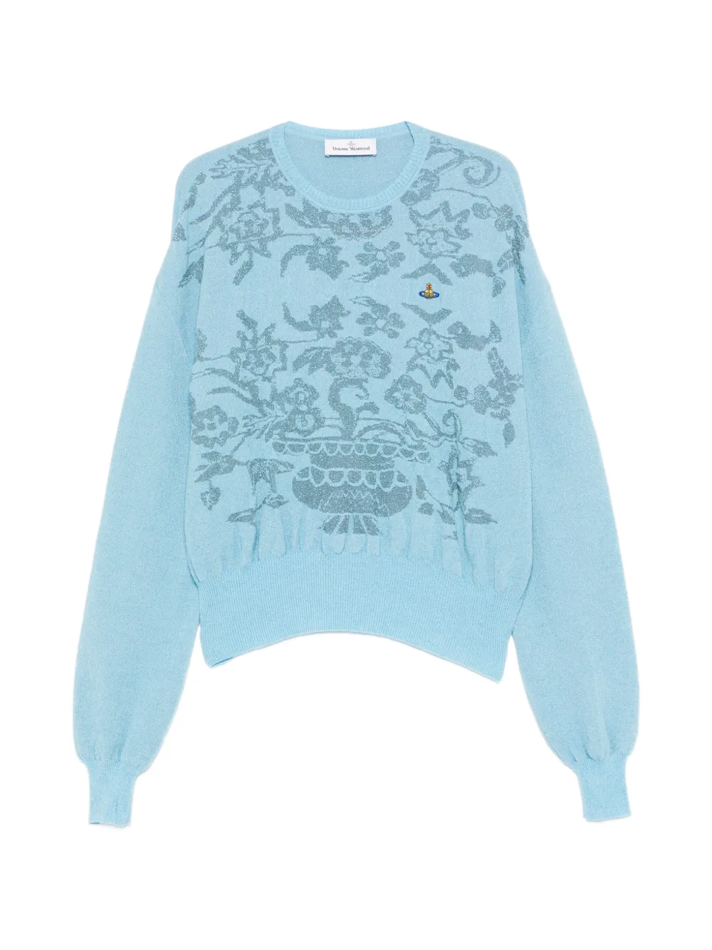 Vivienne Westwood Jules long-sleeves sweater - Blau