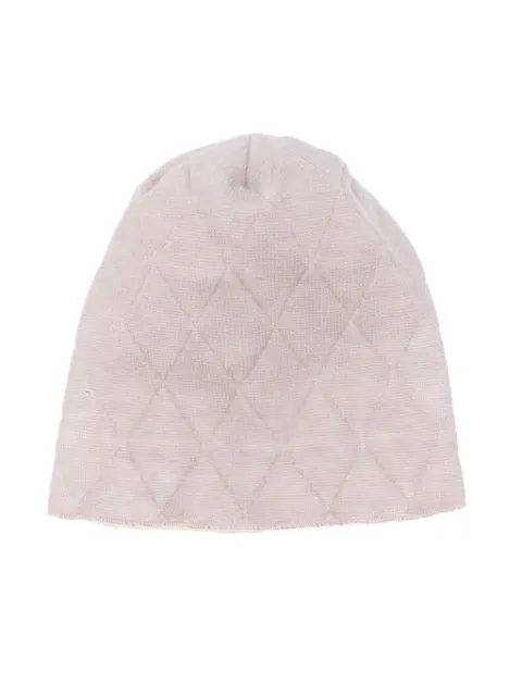minimù logo-patch quilted-pattern hat