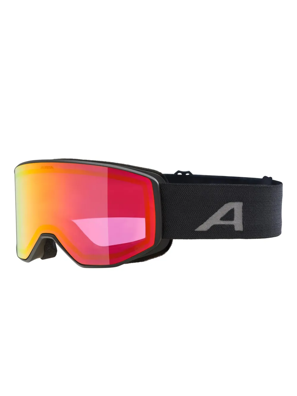  Alpina Venet Q-lite Ski Goggles - Black 