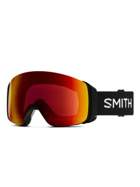 Smith 4D Mag logo-strap goggles