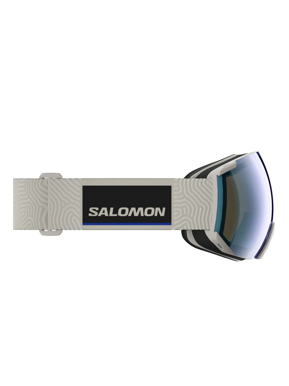Salomon Radium Prime Sigma skibril met patroon Grijs