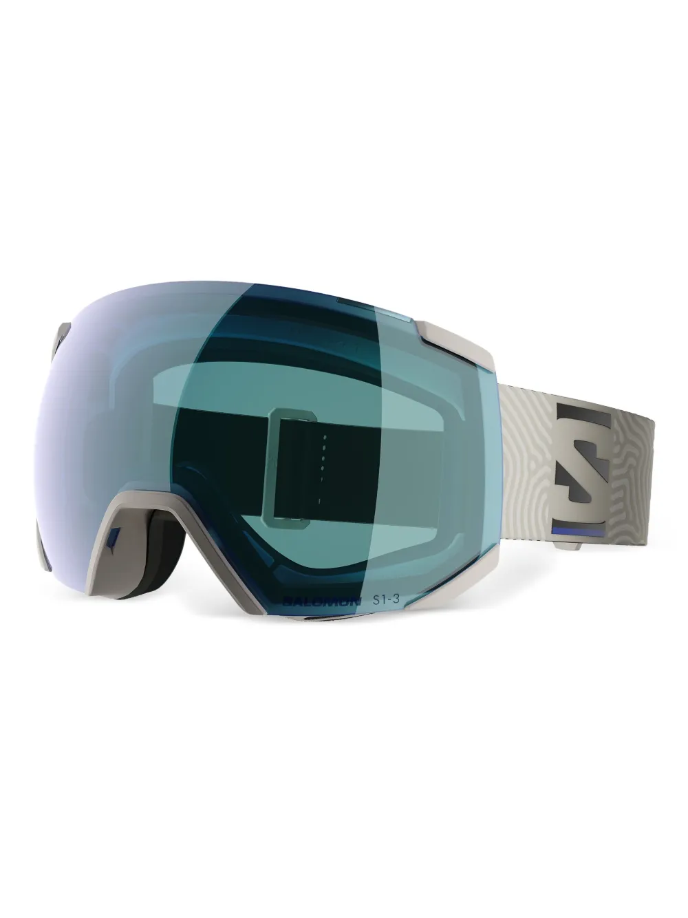 Salomon Maschera da sci Radium Prime Sigma - Grigio