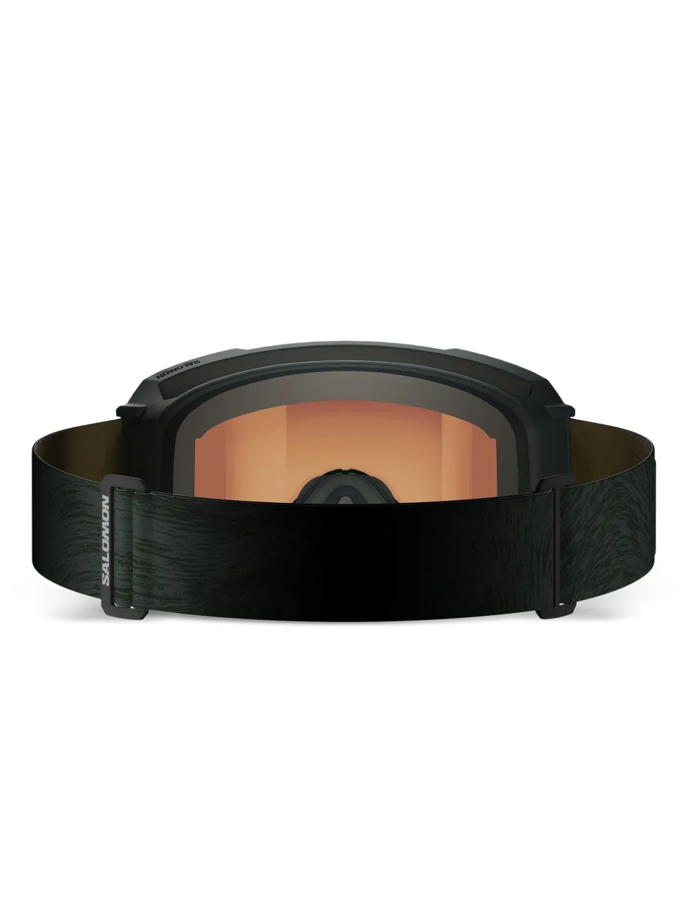 Salomon S View 3 ML skibril met logoband Zwart